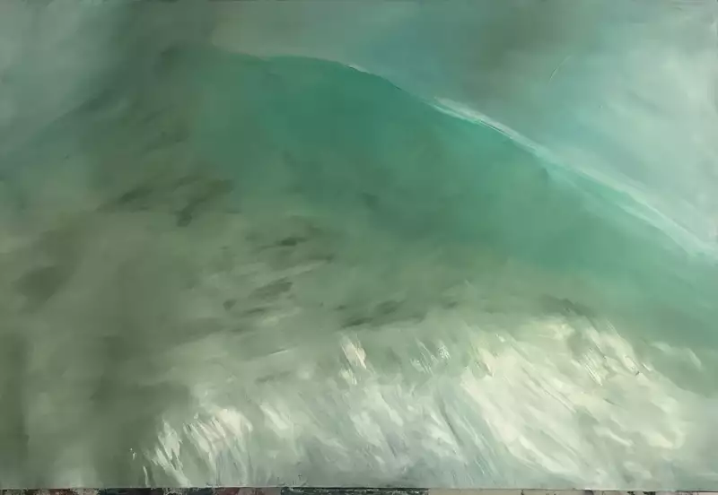 Anne-Marie Renan Sans titre Huile sur toile 2025